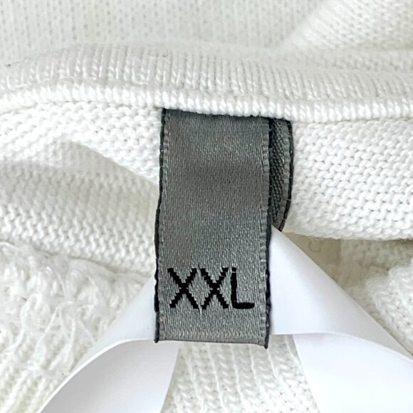 EM0092 Dior white logo badge cotton round neck short sleeve T-shirt XXL - Picture 8 of 8